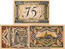 Serienscheine DE 3 Scheine kpl. 3 x Notgeld Sparkasse Twistringen 1349.1 , Set mit 3 Scheinen in kfr. von 1921 -