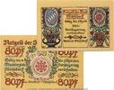 Serienscheine DE 2 Scheine kpl. 2 x Notgeld der Stadt Mühldorf 904.1 , Set mit 2 Scheinen in kfr. o.D. , Bayern -