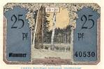 Serienscheine DE 25 Pf. Notgeld Stadt Blankenhain 117.2 , 25 Pfennig Schein in kfr. o.D. , Thüringen -