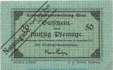 Kleingeld 1914-1922 50 Pf. Notgeld Klostergut Ettal 1810.05.75 , 50 Pfennig Schein in kfr. von 1919 -