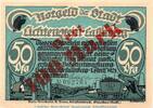 Großnotgeld Inflation Notgeld Lichtenstein Callnberg 100 Mark Banknote Lichtenstein Callnberg , 100 Mark Überdruck Schein in kfr. Müller 2715. -