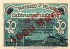 Großnotgeld Inflation Notgeld Lichtenstein Callnberg 1000 Mark Banknote Lichtenstein Callnberg , 1.000 Mark Überdruck Schein in kfr. Mü.2715.5 -