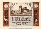 Notgeld DE 1 Mk. Nr.1 Notgeld Stadt Glashütte 430.1 , 1 Mark Schein Nr.1 in kfr. von 1921 , Sachsen -