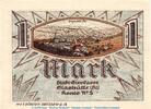 Seriennotgeld 1 Mk. Nr.4 Notgeld Stadt Glashütte 430.1 , 1 Mark Schein Nr.4 in kfr. von 1921 , Sachsen -