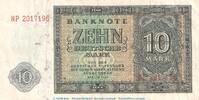 Deutsche Notenbank DDR 10 Mk. Banknote , 10 Mark Schein in gbr. SBZ-5, Ros.343, P.12 , von 1948 , SBZ -