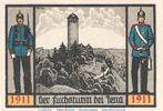 Serienscheine DE 1 Mk. Nr.4 Jena , Notgeld 1 Mark Schein Nr.4 o.Drfa. in kfr. M/G 657.1.b , Thüringen 1921 -