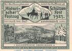 Seriennotgeld Deutschland Notgeld Oberkirchen 100 Pfennig Notgeld Gasthof F.C. Vogt Oberkirchen 997.1 , 100 Pfennig Schein in kfr von 1921 -
