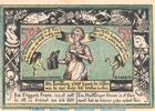 Notgeld DE 50 Pf. -P2- Notgeld Hotel deutsches haus Marsberg 874.1 , 50 Pfennig Schein -P2- in kfr. -