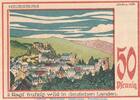 Serienscheine DE 50 Pf. Nr.2 -rauh- Notgeld Eifelverein Speicher 1248.2 , 50 Pfennig -rauh- Nr.2 in kfr. von 1921 -