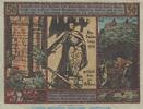 Serienscheine DE 50 Pf. -grün- Notgeld Bergwart Artern 45.10 , 50 Pfennig --Papier grün-- in kfr. von 1921 -