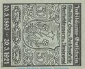 Seriennotgeld Deutschland Notgeld Oberheldrungen Nr.5 graugrün Notgeld Sparkasse Oberheldrungen 995.3 , 50 Pfennig Nr.5 -graugrün- in kfr. 1921 -