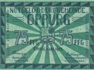 Seriennotgeld Deutschland Notgeld Oppurg 75 Pf. o.Drfa Notgeld Gemeinde Oppurg 1023.1.a , 75 Pfennig Schein o.Drfa. in kfr. von 1921 -