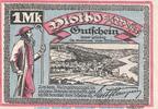 1 Mk. o.D. Notgeld DE Notgeld E. Steinpass Buchhandlung Vlotho 1367.2 , 1 Mark Schein in kfr. o.D. 1 bis 1-