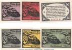 Notgeld DE 6 Scheine kpl. Notgeld Burgwart Greiffenstein 469.2 , Set mit 6 Scheinen in kfr. o.D. Thüringen -