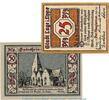 Seriennotgeld Deutschland 2 x Notgeld Lage kompl. Notgeld Stadt Lage 757.2 , Set mit 2 Scheinen in kfr. von 1921 , Westfalen -