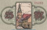 Notgeld DE 25 Pf. Notgeld Stadt Wunsiedel , 25 Pfennig -Kirche- in kfr. Tieste 8140.05.05 , 1918 -