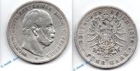 Kaiserreich ab 1871 5 Mark Preussen deutsches Reich , 5 Mark Silbermünze von 1876 B , s bis ss , J 97 -