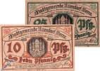 Notgeld Deutschland 2 Scheine kompl. Notgeld Allendorf , Set mit 2 Scheinen , Tieste 0035.05.40 und 41 , Hessen Verkehrsausgabe -