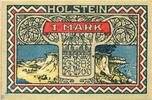 Serienscheine DE 1 Mk. Notgeld Altona , 1 Mark Schein schwarz , Mehl Grabowski 29.1 a , von 1922 , Hamburg Seriennotgeld -