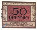 Kleingeld 1914-1922 50 Pf. Notgeld Ansbach , 50 Pfennig Schein , mit Rand , Tieste 0160.15.26 , von 1918 , Bayern Verkehrsausgabe -