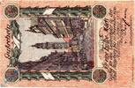 Notgeld Deutschland 1/2 Mark Schein Notgeld Augsburg , eine halbe Mark Schein , Drfa Vs , Tieste 0260.130.55 , von 1918 , Bayern Verkehrsausgabe -