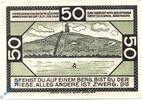 Notgeld De 50 Pf. Nr.1 Notgeld Gauturnfest Bargteheide 63.1 , 50 Pfennig Schein Nr 1 in kfr. von 1921 -