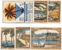 Serienscheine DE 6 Scheine kpl. Berlin , Notgeld Set mit 6 Scheinen in kfr. M/G 88.1 , Brandenburg von 1921 -