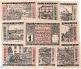Notgeld DE 10 Scheine kpl. Berlin Notgeld M/G 92.3 , Strassenbahn Set mit 10 Scheinen in kfr. von 1922 -