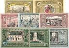 Serienscheine DE 8 Scheine kpl. Notgeld Stadt Canth 220.2-3 , Set mit 8 Scheinen in kfr. o.D. Schlesien -