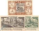 Notgeld Deutschland 3 Scheine kompl. Notgeld Diez , Set mit 3 Scheinen , Tieste 1375.05.30 bis 32 , von 1920 , Hessen Verkehrsausgabe -