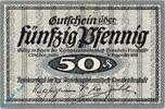 Notgeld DE 50 Pf. Notgeld Dresden Neustadt , 50 Pfennig Schein , Tieste 1500.15.01 , Sachsen Verkehrsausgabe -