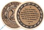 Serienscheine DE 25 Pfg. Nr.4 Notgeld Eckartsberga , 25 Pfennig Schein Nr 4 , Mehl Grabowski 305.4 , Sachsen Anhalt Seriennotgeld -