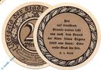 Serienscheine DE 25 Pf. Nr.1 Notgeld Eckartsberga , 25 Pfennig Schein Nr 1 , Mehl Grabowski 305.4 , Sachsen Anhalt Seriennotgeld -