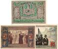 Serienscheine DE 3 Scheine kpl. Notgeld Finsterwalde , Set mit 3 Scheinen in kfr. Mehl Grabowski 362.1 , Brandenburg Seriennotgeld -