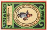 Seriennotgeld Deutschland 50 Pfennig Nr 2 Notgeld Hamburg , Zoologischer Garten , 50 Pfennig Schein Nr 2 , Mehl Grabowski 563.2 , Hamburg Serien Notgeld -