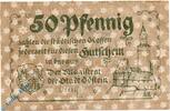 DE 50 Pf. Notgeld Idstein , 50 Pfennig Schein in kfr. Tieste 3175.05.05 o.D. Hessen -