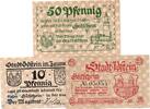 Notgeld De 3 Scheine Notgeld Stadt Idstein 3175.05.10-12 , Set mit 3 Scheinen in kfr. o.D. Hessen -