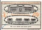 Notgeld De 50 Pf. Nr.3 Notgeld Lübeck , 50 Pfennig Schein Nr 3 , Mehl Grabowski 825.1 , von 1921 , Schleswig Holstein Seriennotgeld -