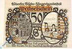 Seriennotgeld Deutschland Notgeld Lübeck 50 Pfennig Nr.1 Notgeld Lübeck , Bäcker Sängerbund , 50 Pfennig Schein Nr 1 , Mehl Grabowski 820.1 , Schleswig Holstein Serien Notgeld -