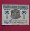 DE Notgeld Lübeck 50 Pfennig Nr.3 Notgeld Spediteurtag Lübeck 822.1 , 50 Pfennig Schein Nr.3 in kfr. von 1921 , SH -