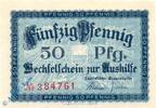 Notgeld Deutschland 50 Pfennig Schein Notgeld der Stadt Lübeck 4250.20.10 , 50 Pfennig Schein in kfr. -