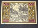 Seriennotgeld Deutschland 50 Pfennig Nr 1 Notgeld Lüneburg , violett , 50 Pfennig Schein Nr 1 , Mehl Grabowski 840.2 , von 1921 , Niedersachsen Seriennotgeld -