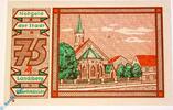Notgeld DE 75 Pf. Nr.1 Notgeld Landsberg , 75 Pfennig Schein Nr 1 , Mehl Grabowski 763.2 , Mai 1921 , Oberschlesien Seriennotgeld -
