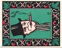 Serienscheine DE 1 Mk. Nr.2 Notgeld Leipzig , Tabakmesse , 1 Mark Schein Nr 2 , Mehl Grabowski 785.1 , von 1921 , Sachsen Seriennotgeld -