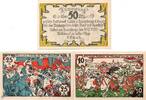 Serienscheine DE 3 Scheine kpl. Notgeld Lutter , Set mit 3 Scheinen kfr , Mehl Grabowski 847.1 , von 1920 , Niedersachsen Seriennotgeld -