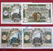 Notgeld Deutschland 4 x Notgeld Nesselwang kompl. Notgeld Nesselwang , Satz mit 4 Scheinen , Tieste 4800.15 bis 28 , von 1918 , Bayern Verkehrsausgabe -