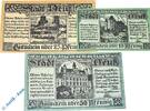 Kleingeld 1914-1922 3 Scheine kpl. Neuss Notgeld , Tieste 4935.05.20-25 Set mit 3 Scheinen in kfr. von 1919 RHL -