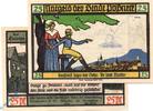 Seriennotgeld Deutschland 25 Pfennig Schein Notgeld Pößneck , 25 Pfennig Schein Nr 3 , kornblumenblau , Mehl Grabowski 1066.5 a , von 1921 , Thüringen Serien Notgeld -