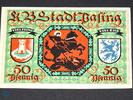 Seriennotgeld Deutschland 50 Pfennig Keine KN Keine Drfa Notgeld Pasing , 50 Pfennig Schein ohne Druckfirma , Mehl Grabowski 1050.1 g , von 1918 , Bayern Seriennotgeld -