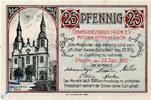 Seriennotgeld Deutschland 25 Pfennig Schein Notgeld Prüm , 25 Pfennig Schein , Mehl Grabowski 1079.2 , von 1921 , Rheinland Seriennotgeld -